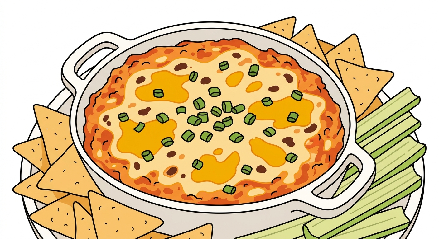 Bigly Buffalo Chicken Dip