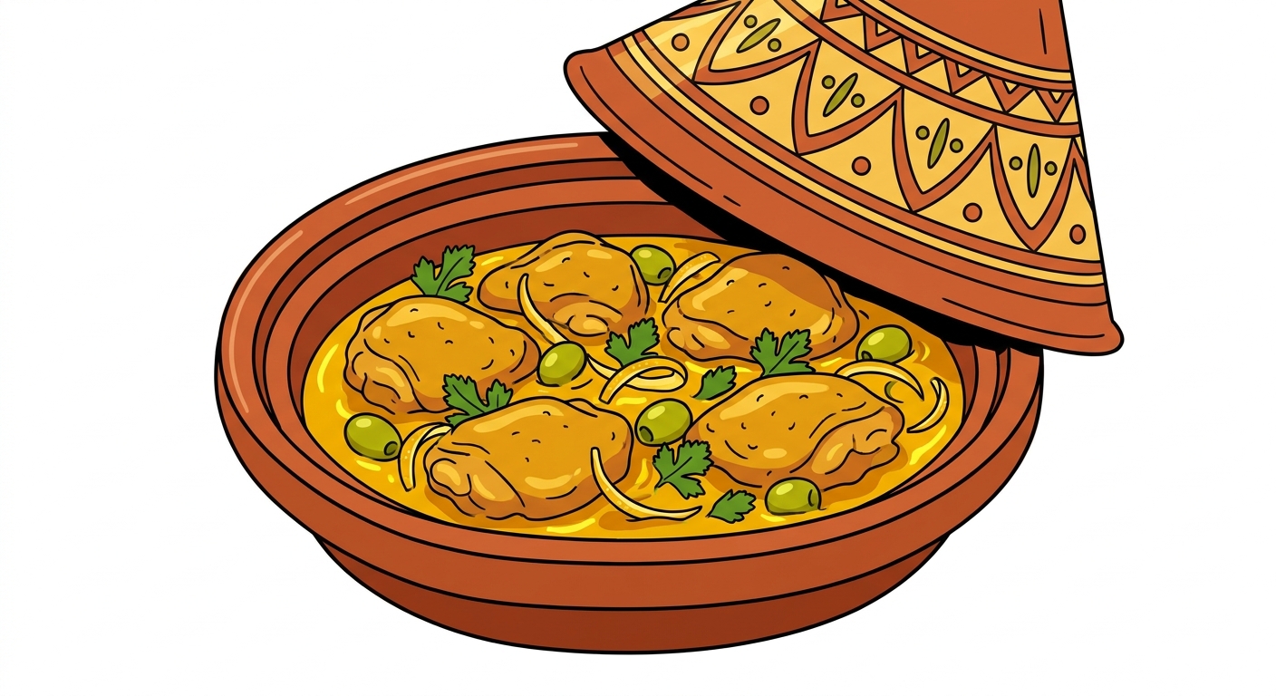 Bigly Chicken Tagine