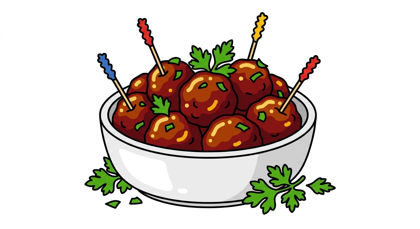 Bigly Cocktail Meatballs