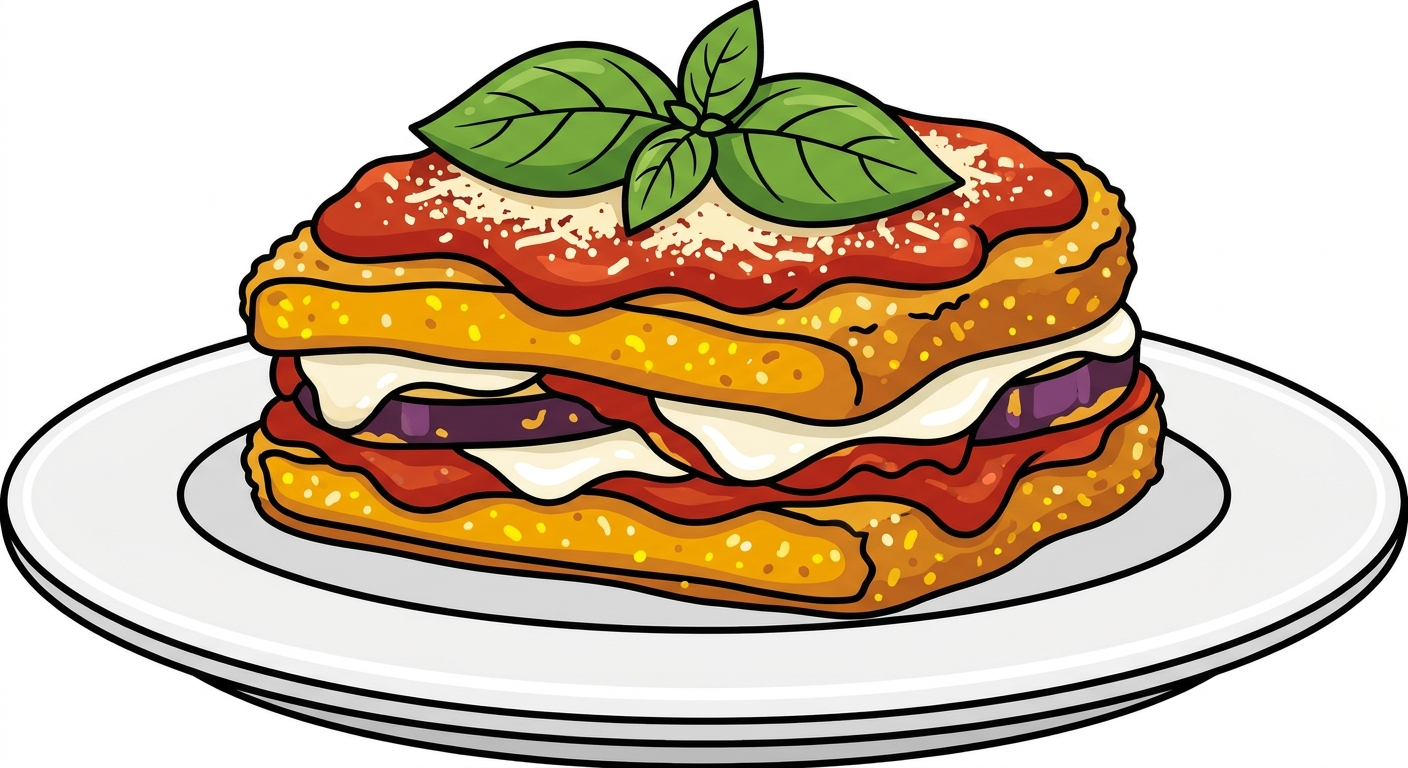 Bigly Eggplant Parmesan