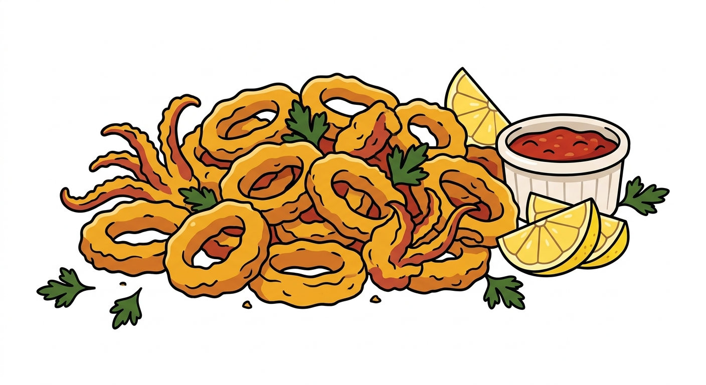 Bigly Fried Calamari