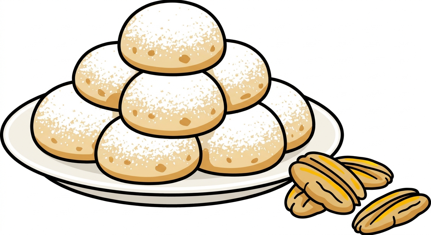 Bigly Italian Wedding Cookies