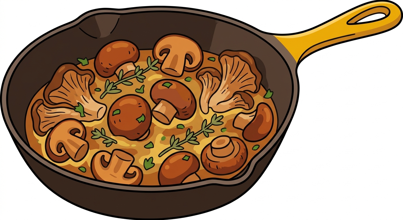 Bigly Sautéed Mushrooms