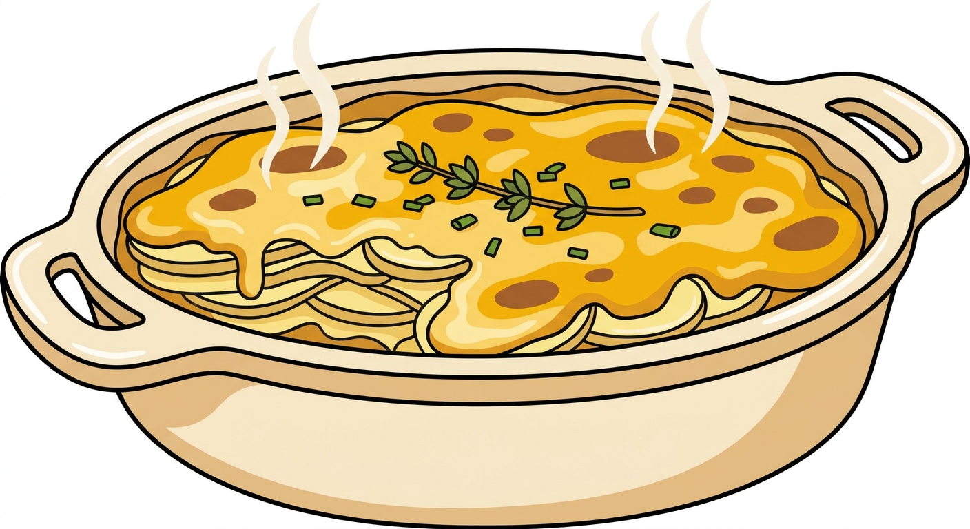 Bigly Scalloped Potatoes