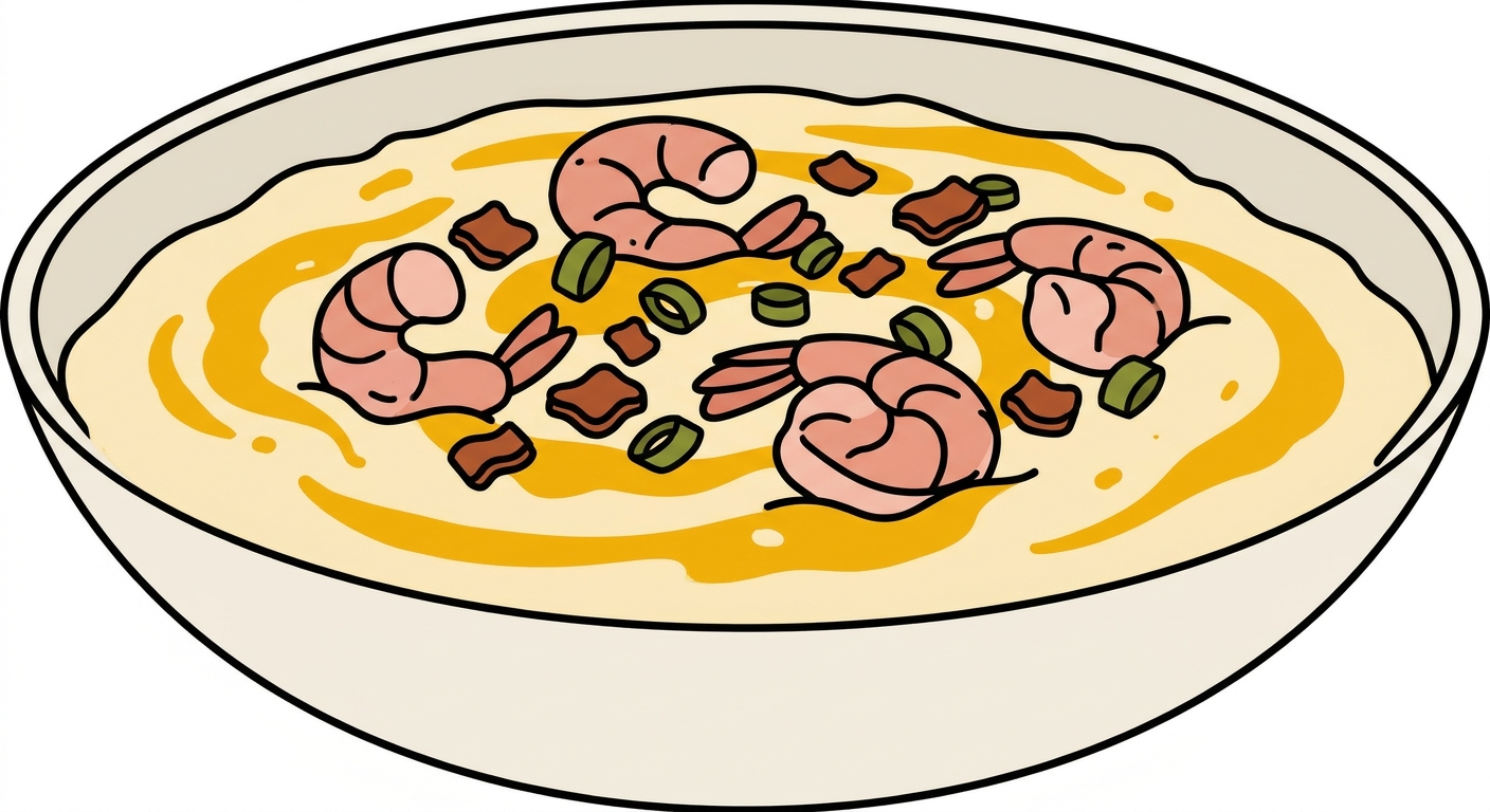 Bigly Shrimp and Grits