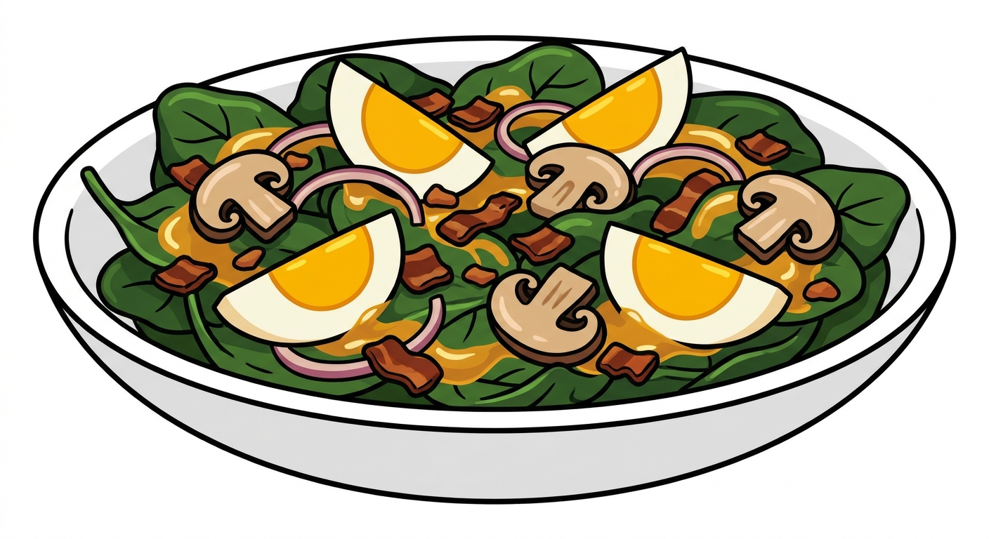 Bigly Spinach Salad