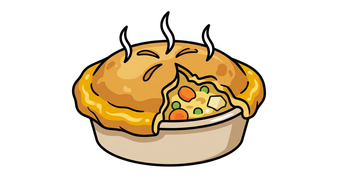 Bigly Vegetable Pot Pie