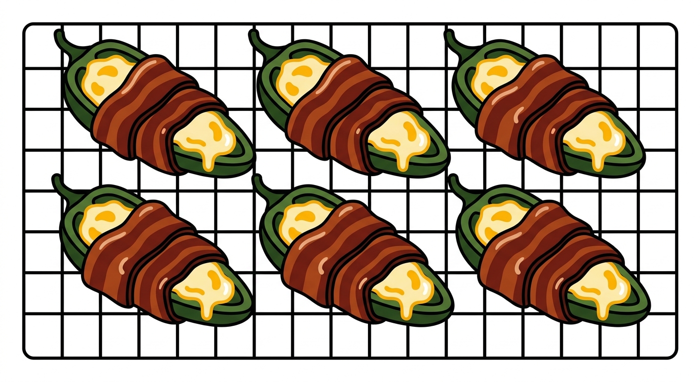 Huge Bacon Wrapped Jalapeños