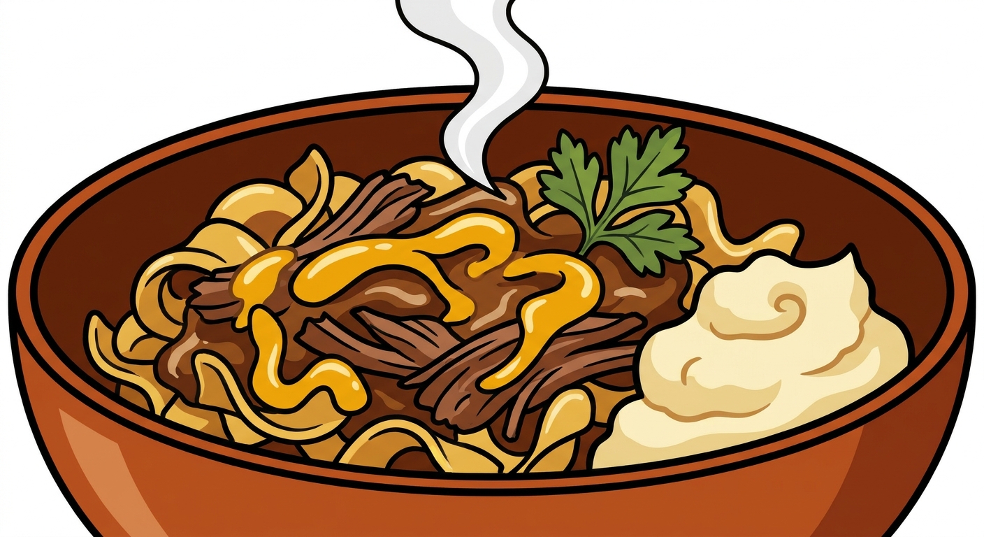 Huge Beef and Noodles