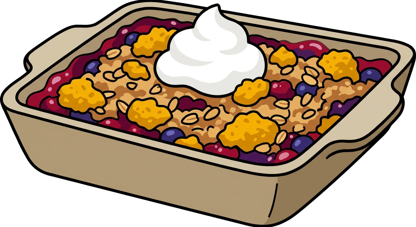 Huge Berry Crumble