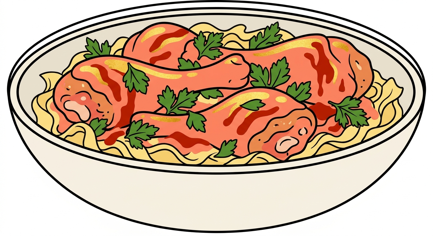 Huge Chicken Paprikash