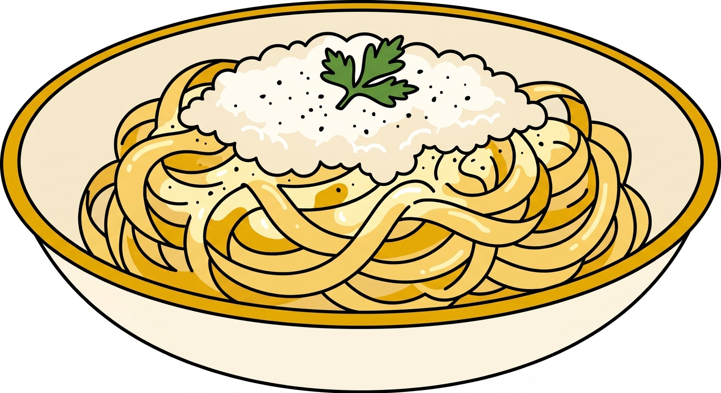 Huge Fettuccine Alfredo