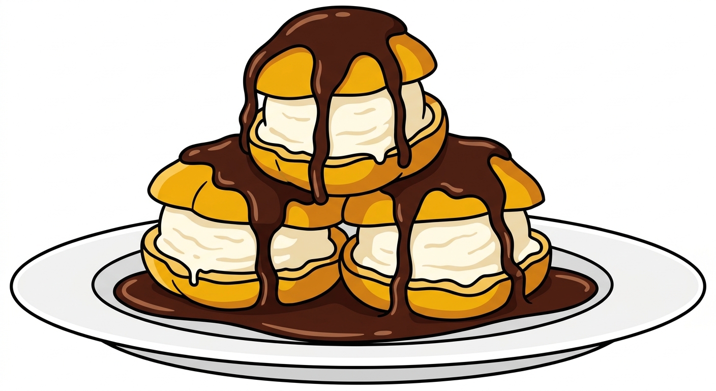 Huge Profiteroles