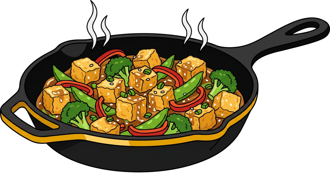 Huge Tofu Stir Fry