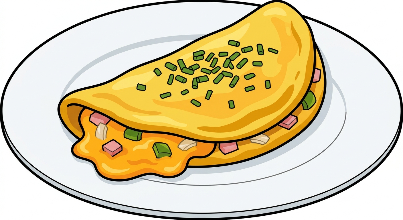 Huge Western Omelet