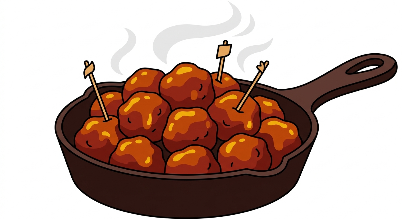 The Best BBQ Meatballs