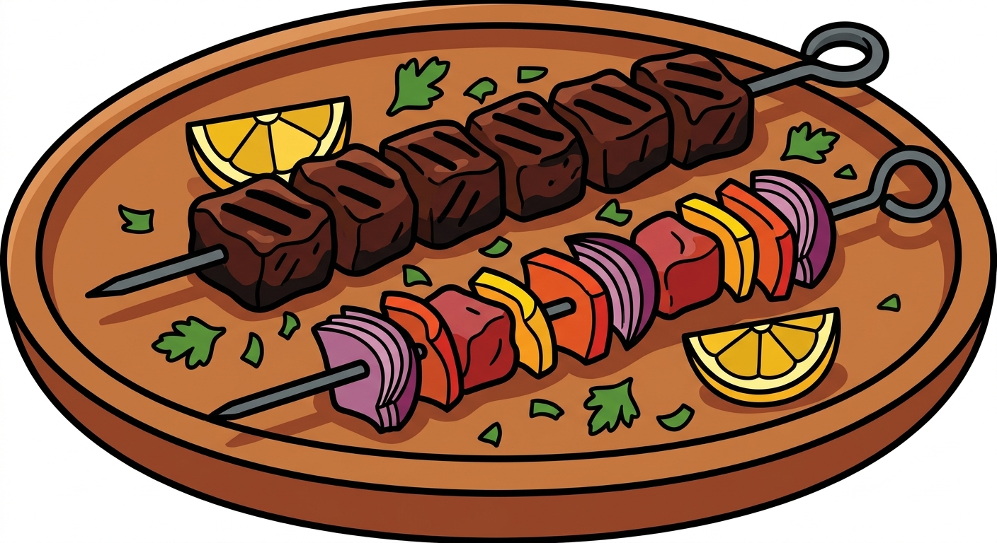 The Best Beef Kabobs