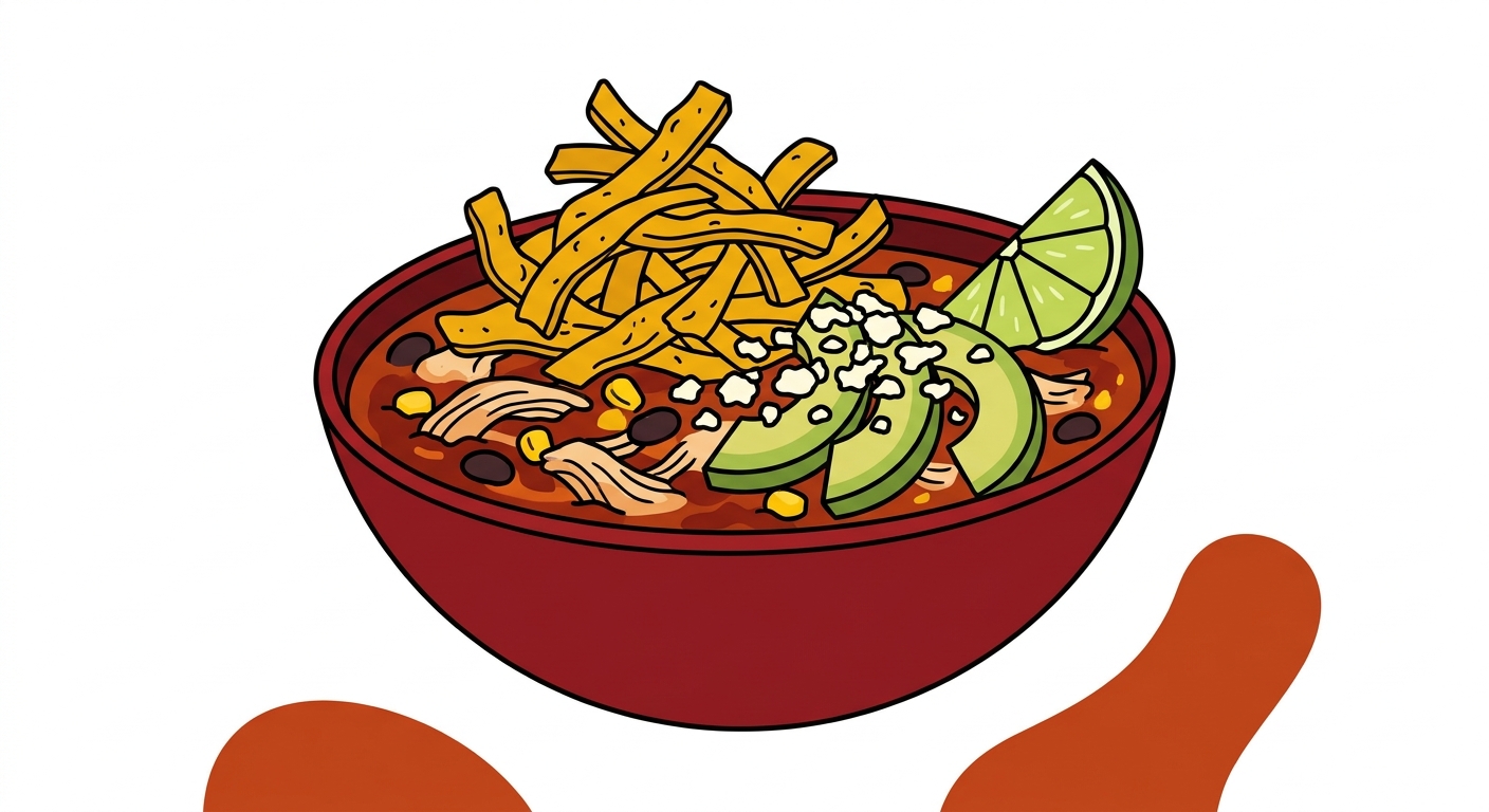 The Best Chicken Tortilla Soup