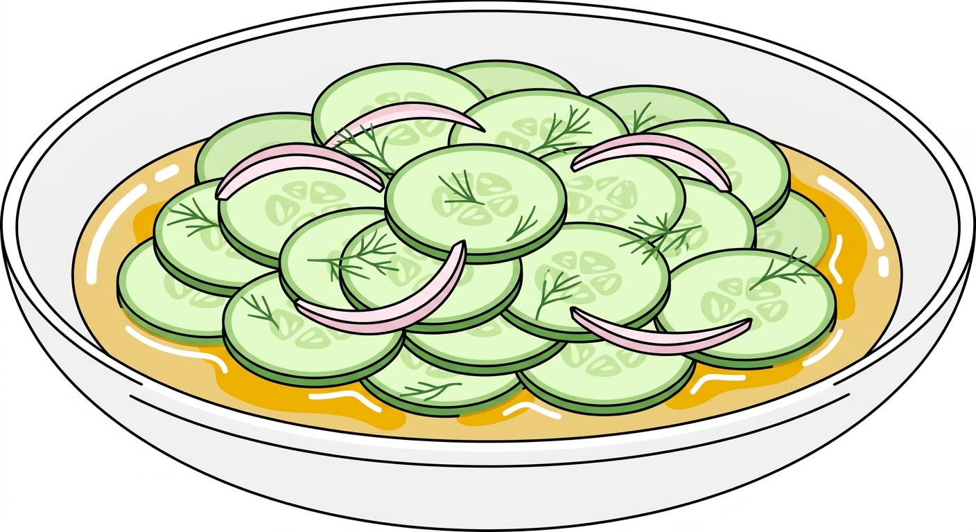 The Best Cucumber Salad