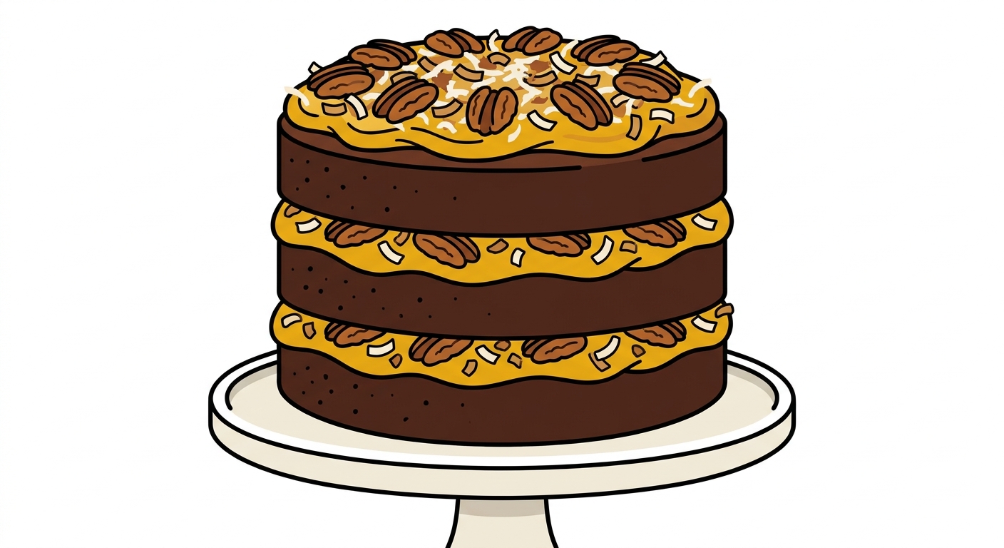 The Best German Chocolate Cake