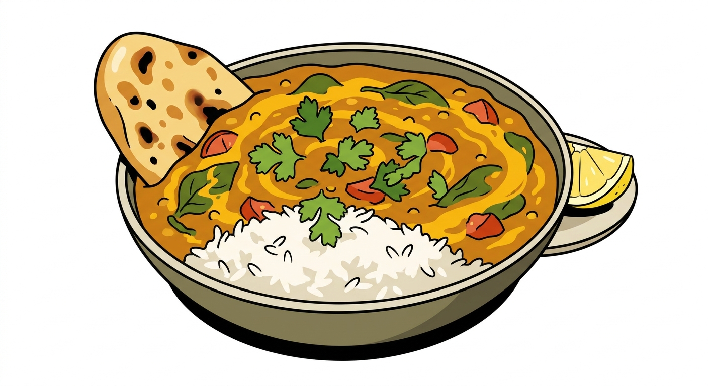 The Best Lentil Curry