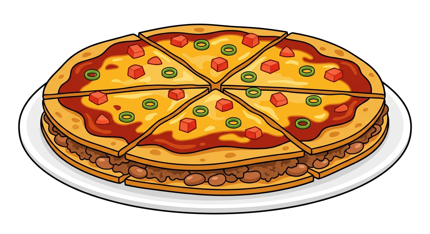 The Best Mexican Pizza