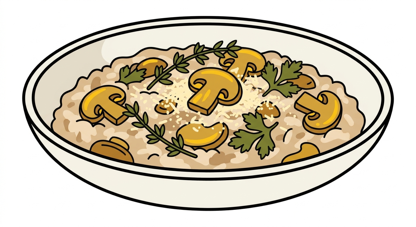 The Best Mushroom Risotto
