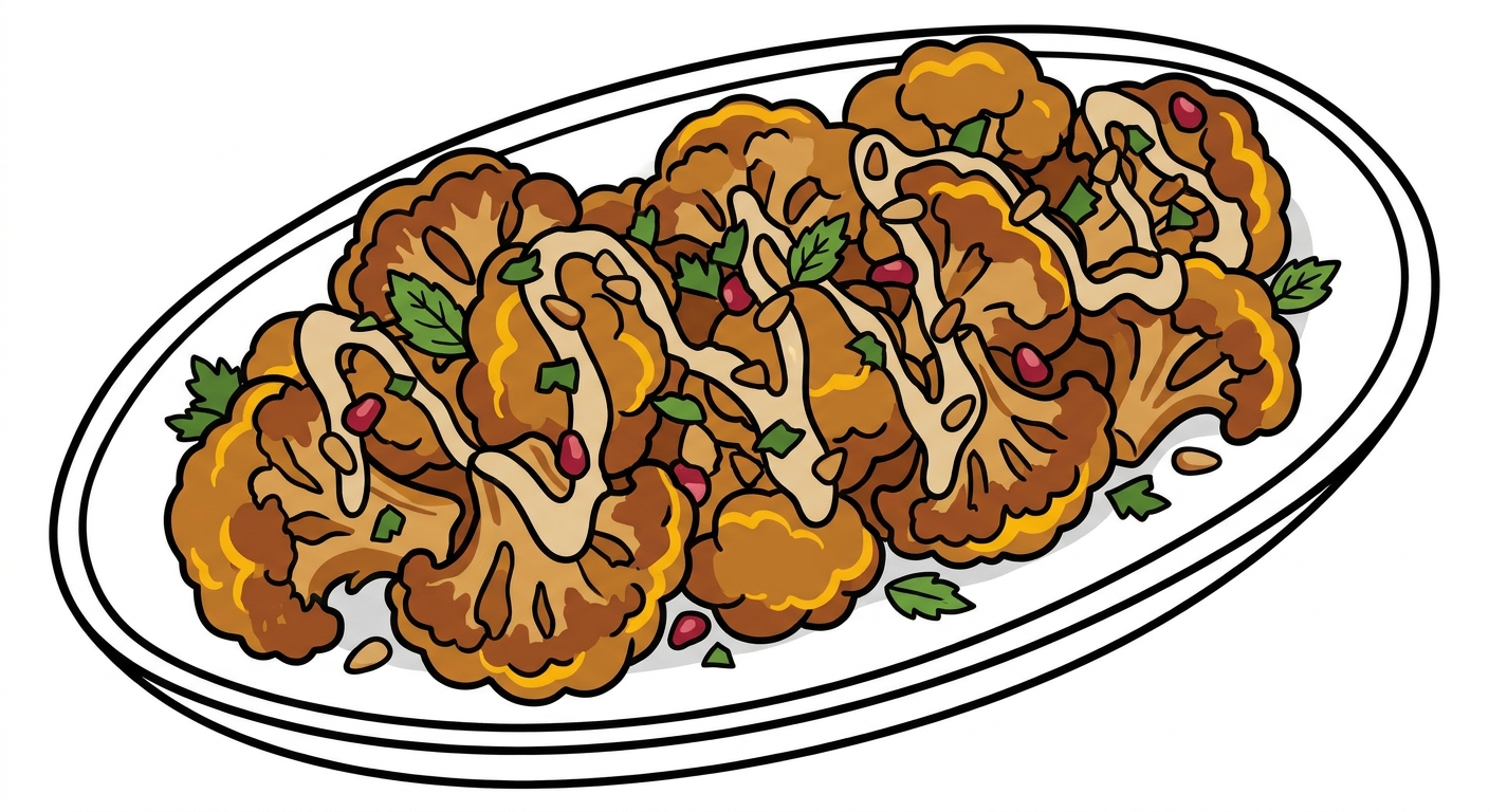 The Best Roasted Cauliflower