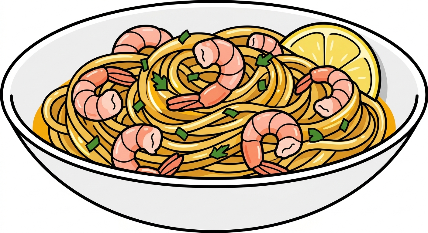 The Best Shrimp Scampi