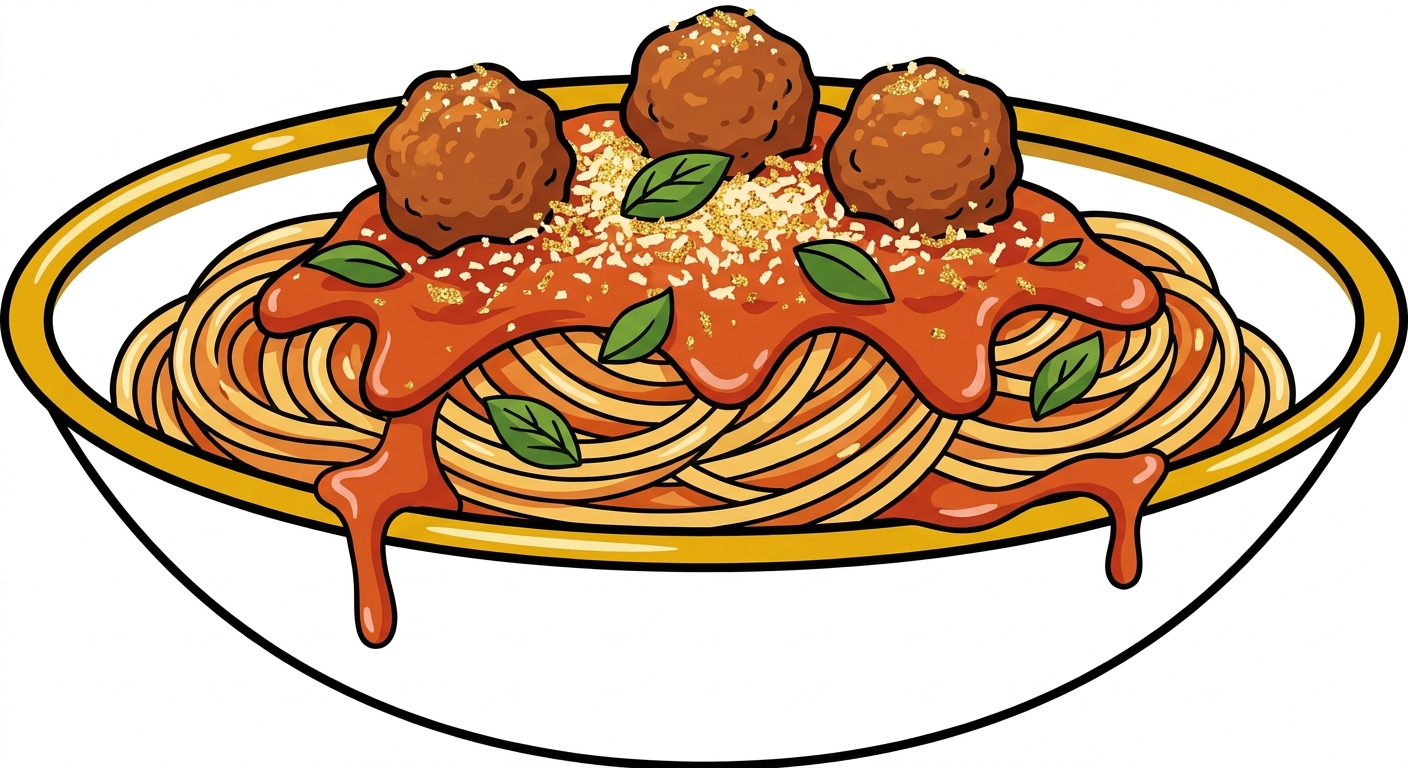 The Best Spaghetti and Meatballs