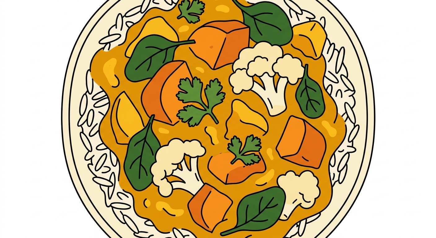 The Best Vegetable Curry