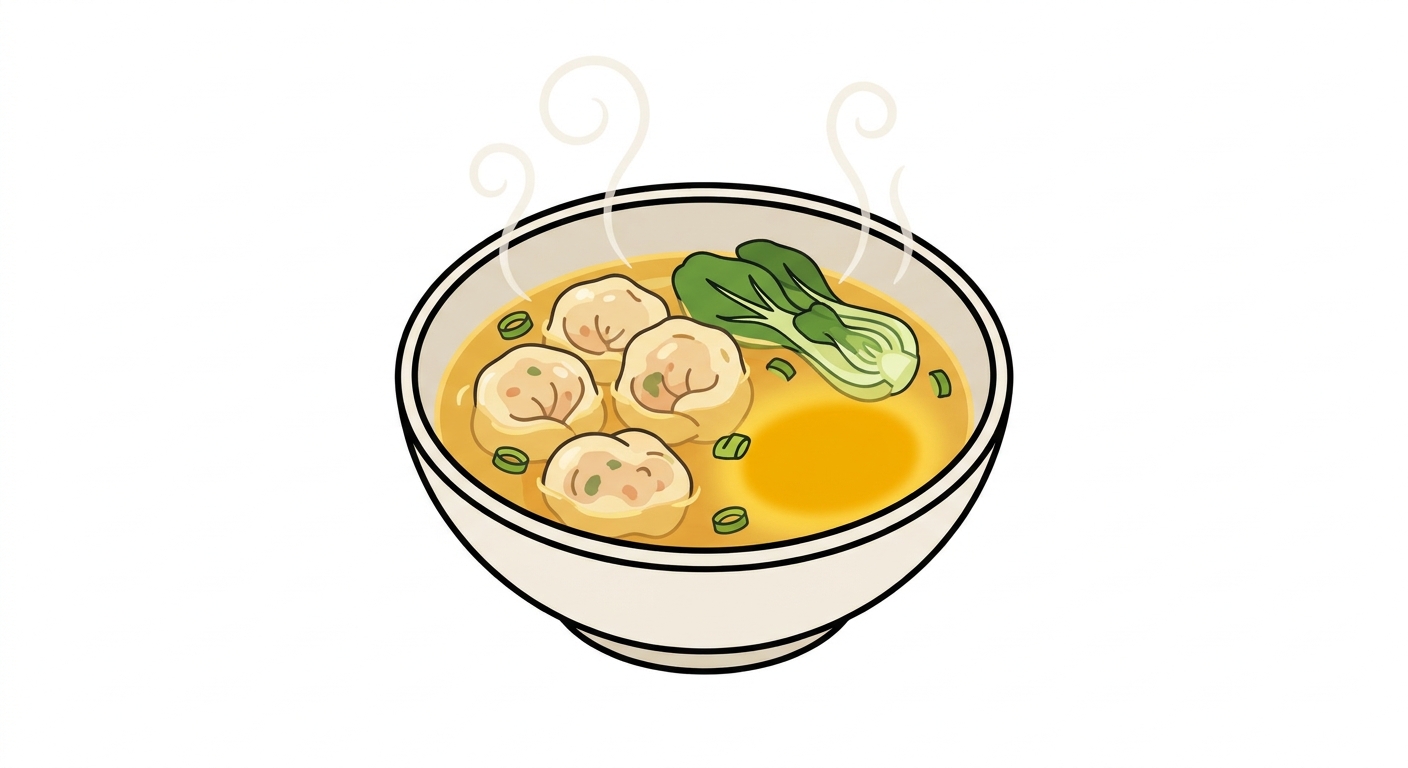 The Best Wonton Soup