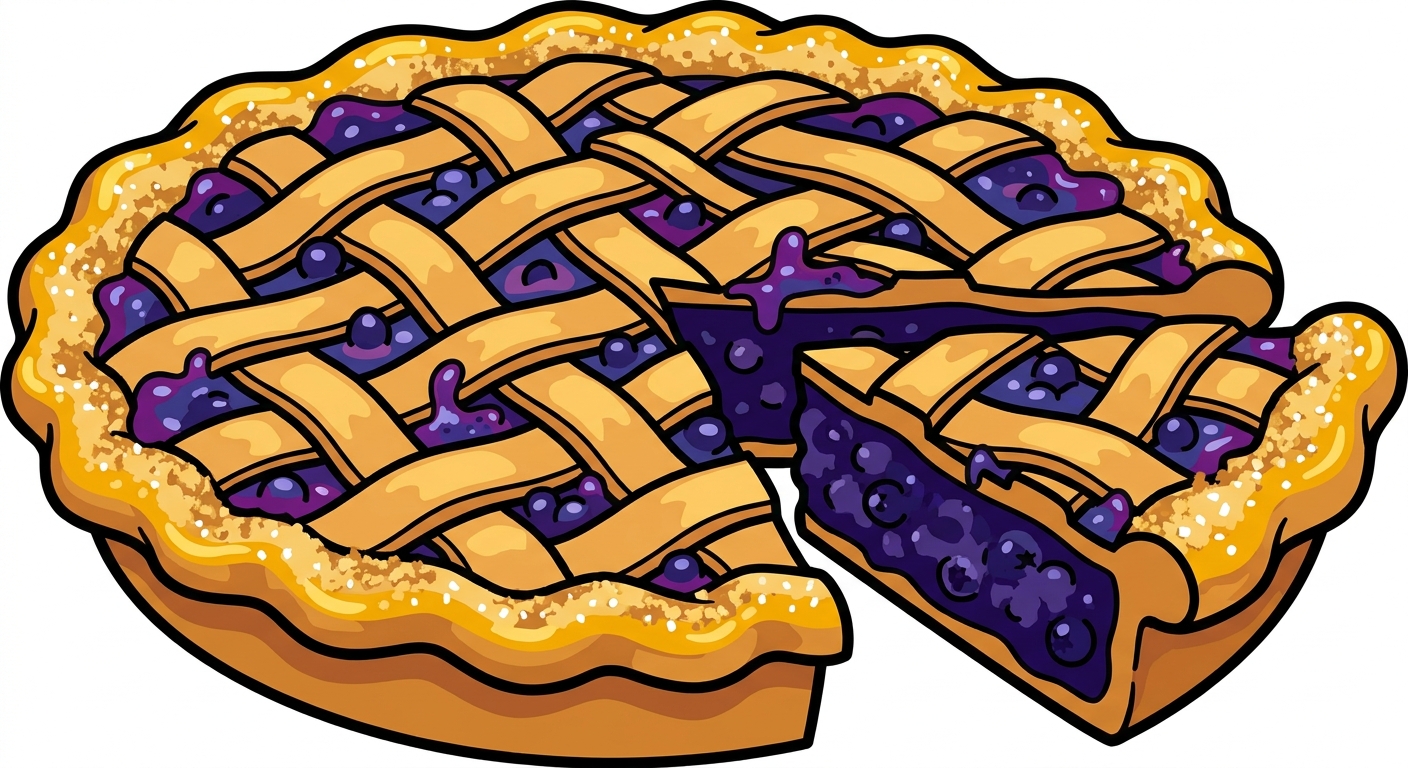 The Greatest Blueberry Pie