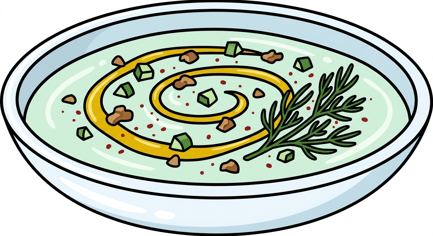 The Greatest Cold Cucumber Soup
