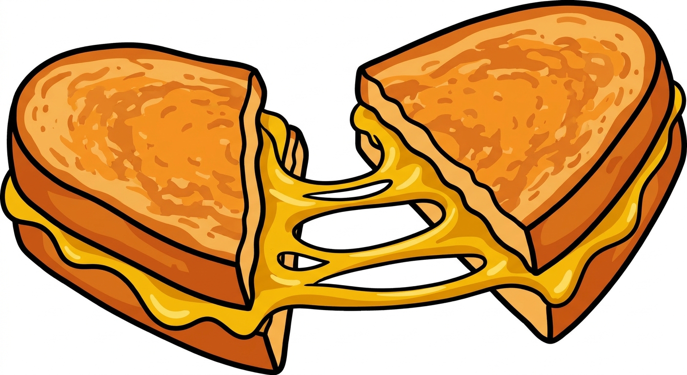The Greatest Grilled Cheese