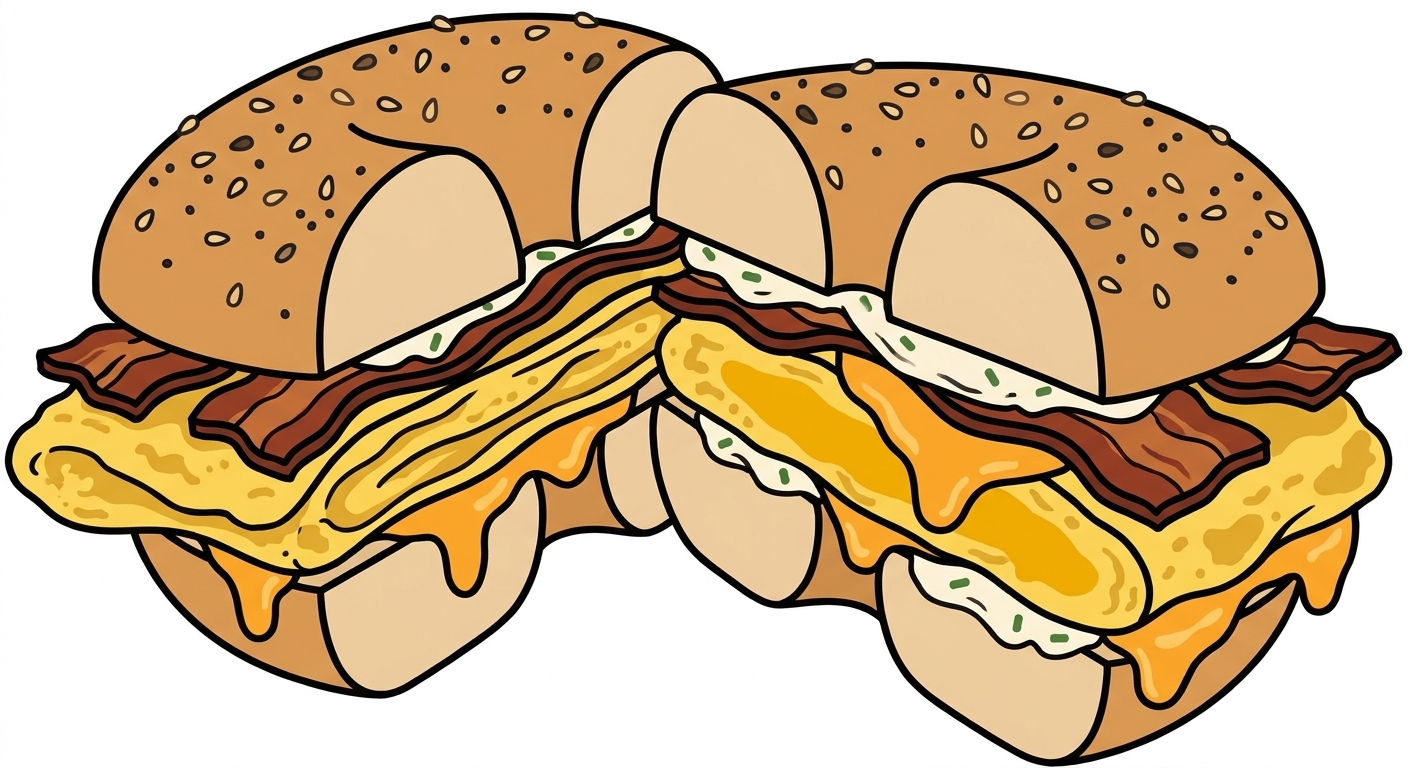 Tremendous Bagel Sandwich