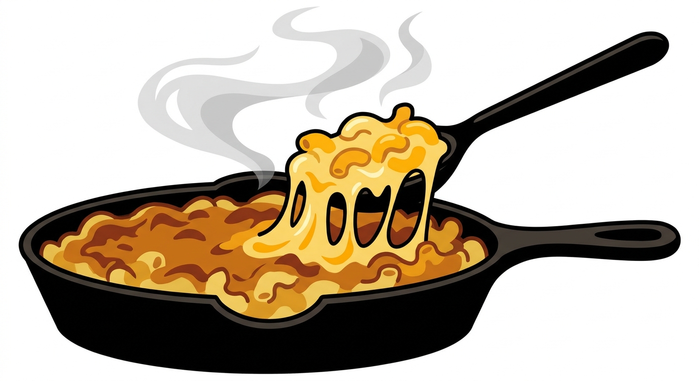 Tremendous BBQ Mac and Cheese