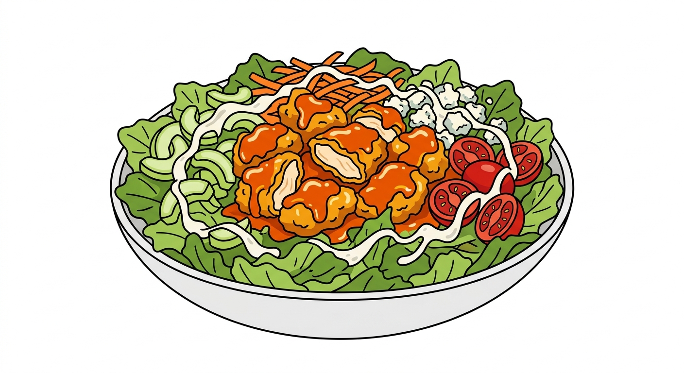 Tremendous Buffalo Chicken Salad