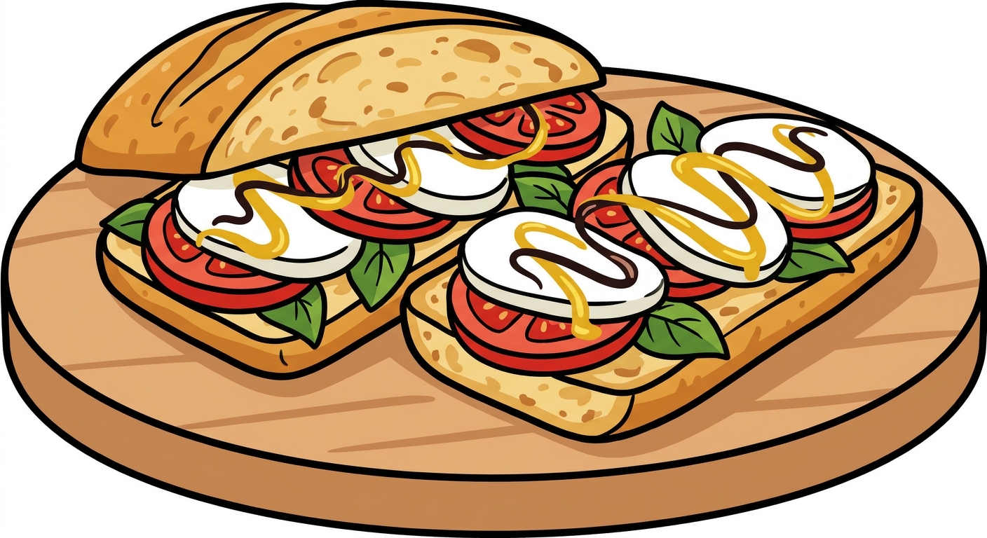Tremendous Caprese Sandwich