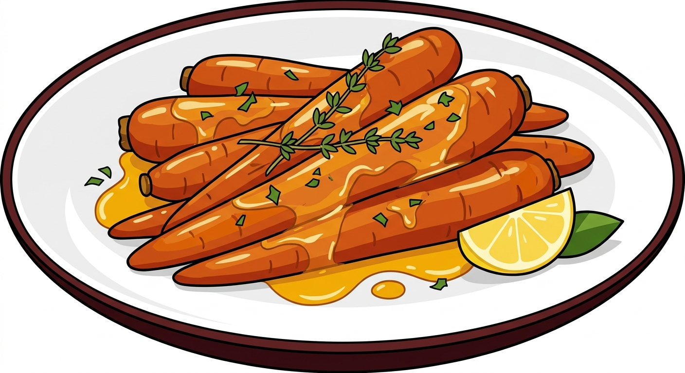 Tremendous Glazed Carrots