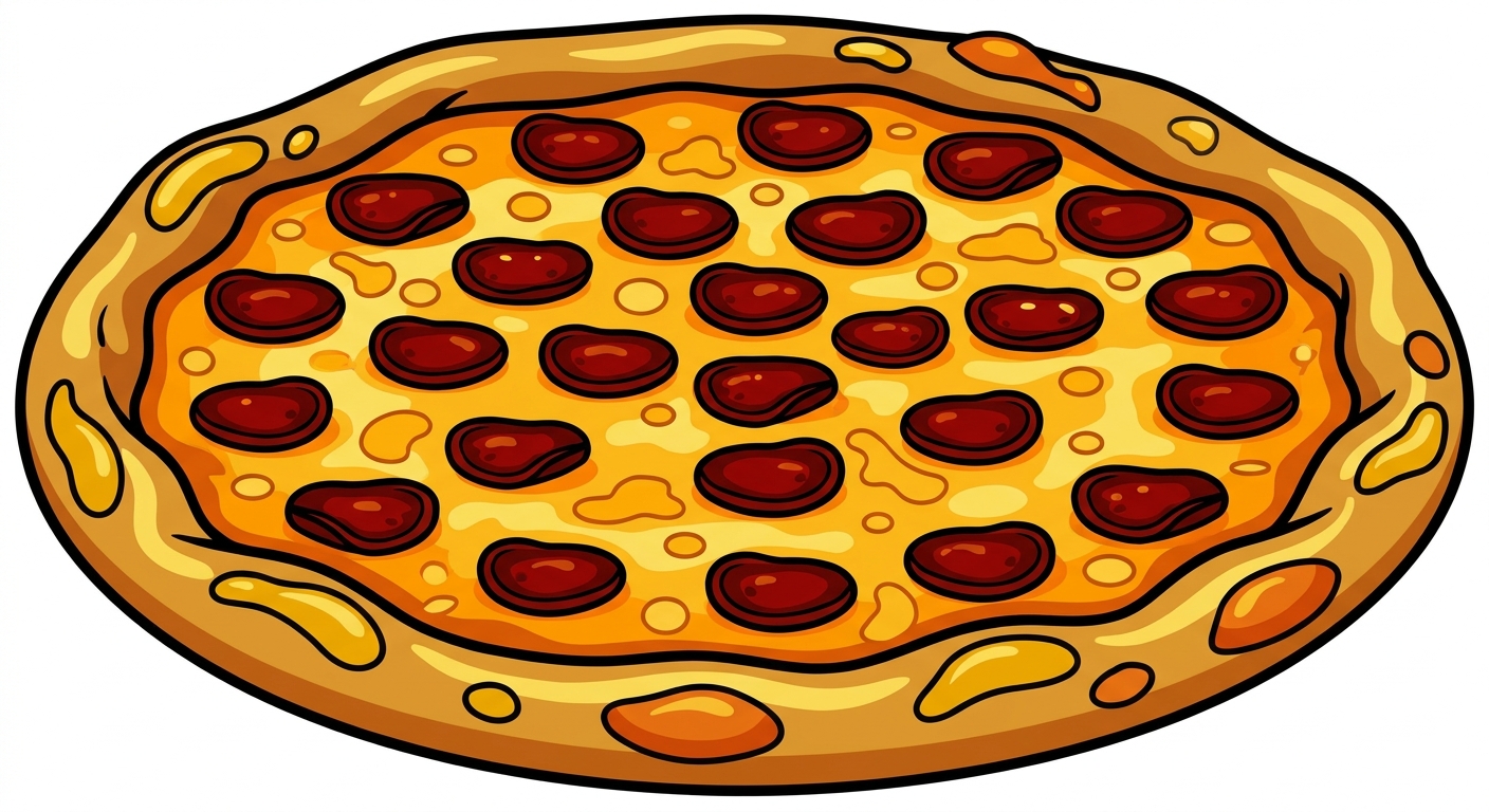 Tremendous Pepperoni Pizza