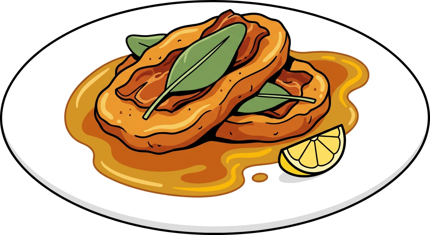 Tremendous Veal Saltimbocca