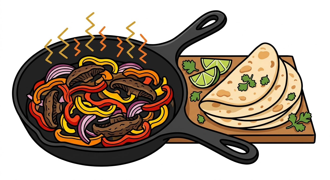 Tremendous Veggie Fajitas